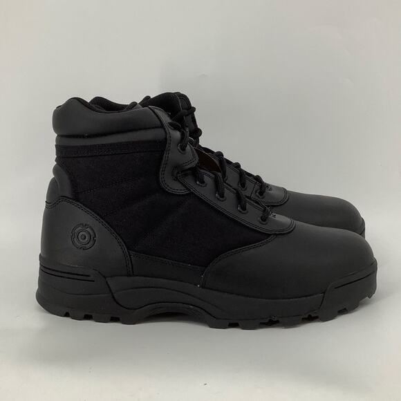 Original S.W.A.T Men 14 Black Leather Classic 6" Boot Lace Up Performance P22-20 - Picture 3 of 9